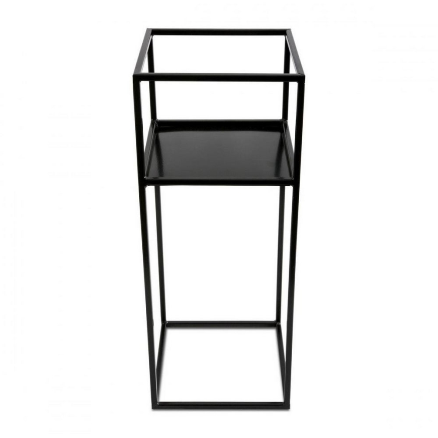 Stojak na kwiaty 60x24 czarny
