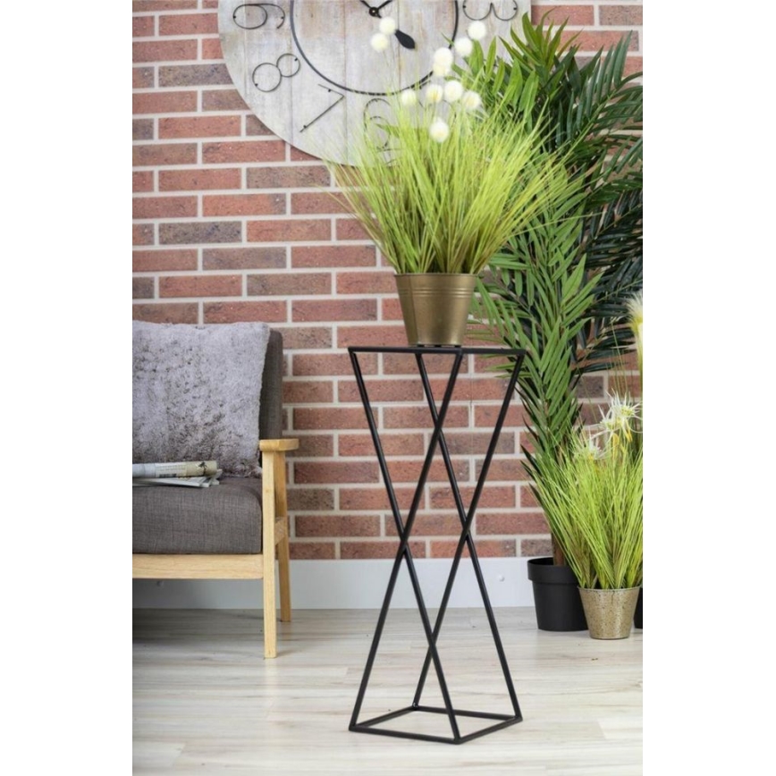 Stojak na kwiaty 70x24 czarny