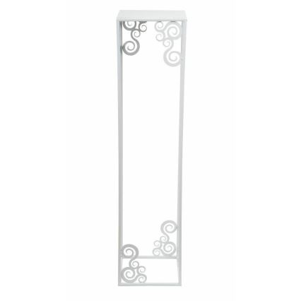 Stojak na kwiaty 80x24 cm biały