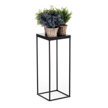 Stojak na kwiaty BASICLOFT 60x24 czarny