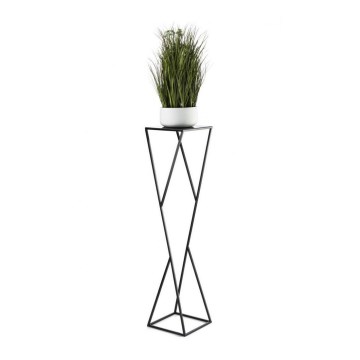 Stojak na kwiaty LOFT 100x23,5 cm czarny