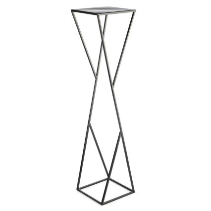 Stojak na kwiaty LOFT 100x23,5 cm czarny