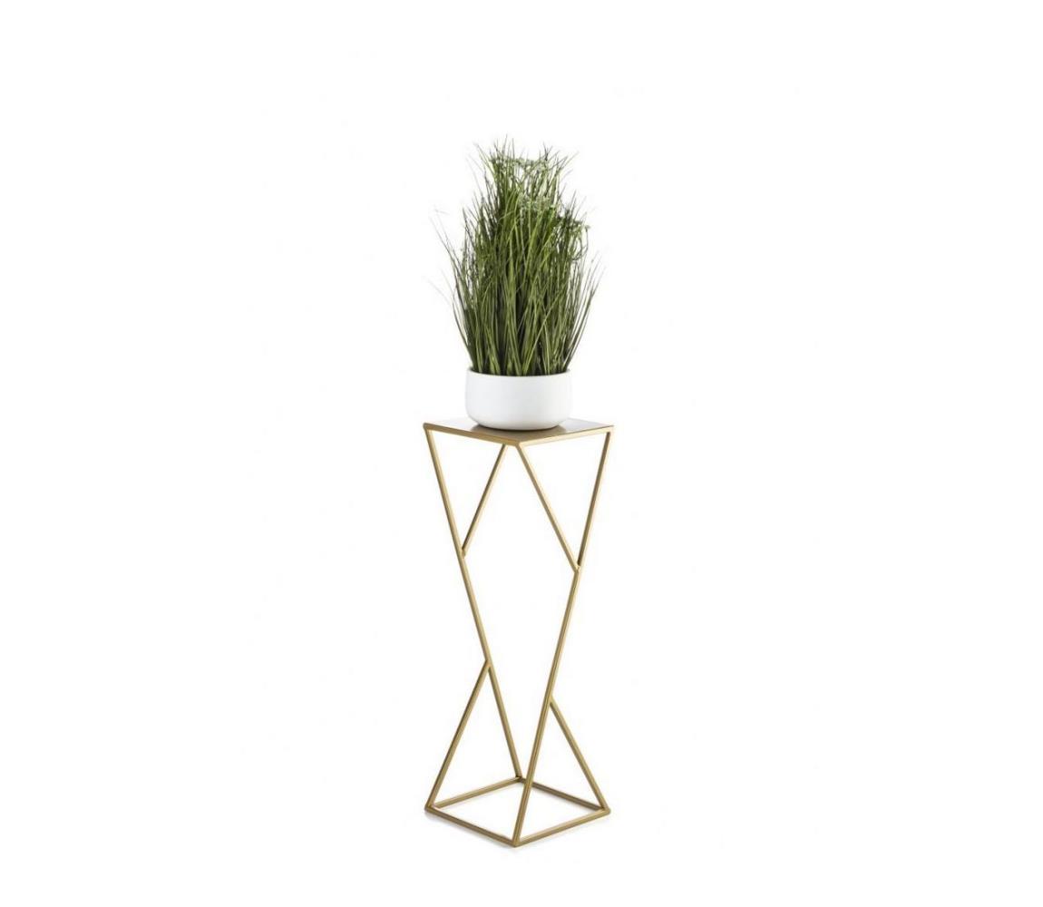 Stojak na kwiaty LOFT 70x23,5 cm złoty