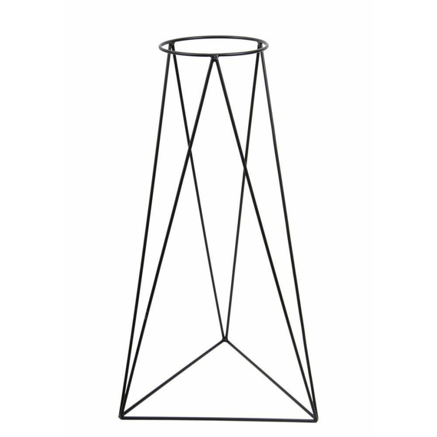 Stojak na kwiaty TRIANGL 90x50 cm czarny
