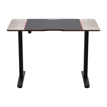 Stół do gier z regulowaną wysokością CONTROL 110x60 cm brązowy/czarny