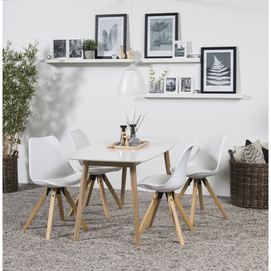 Stół jadalny BERG biały