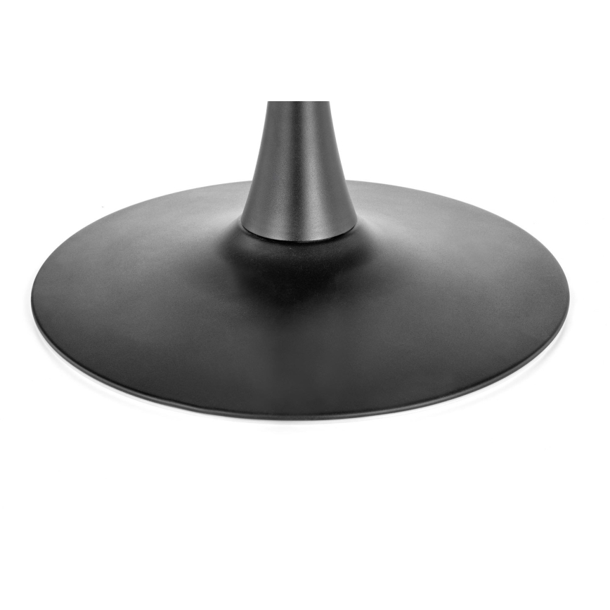 Stół jadalny CARMELO 75x100 cm czarny/brązowy