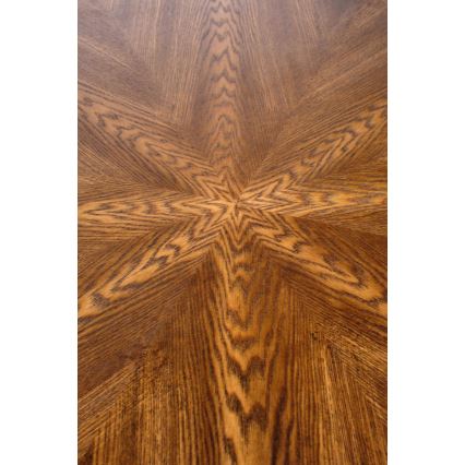 Stół jadalny CARMELO 75x100 cm czarny/brązowy