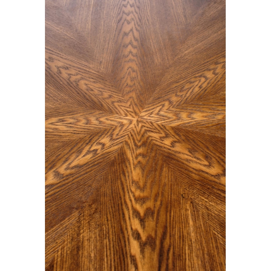 Stół jadalny CARMELO 75x100 cm czarny/brązowy