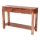 Stół konsolowy GANI 76x130 cm lite drewno/palisander