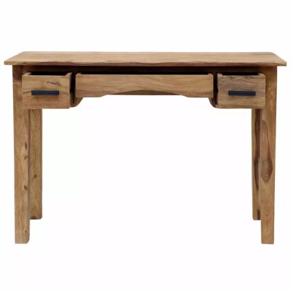Stół konsolowy RAMI 76x110 cm lite drewno/palisander