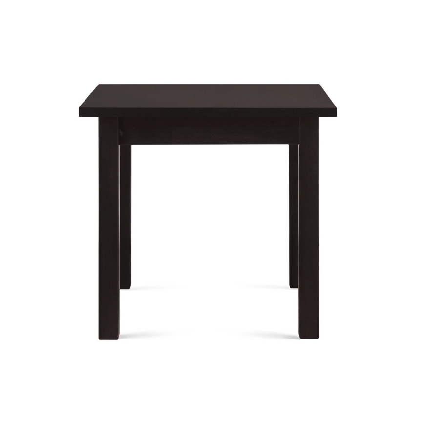 Stół obiadowy HOSPE 78x80 cm buk/wenge