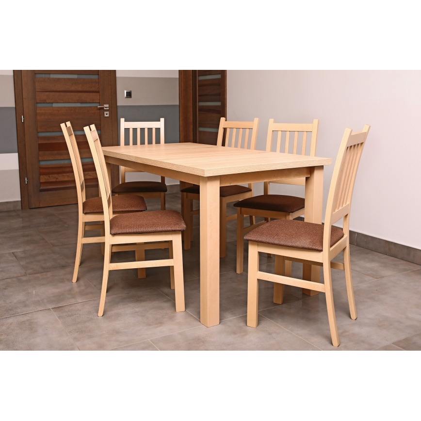 Rozkładany stół jadalniany LIAM dąb sonoma