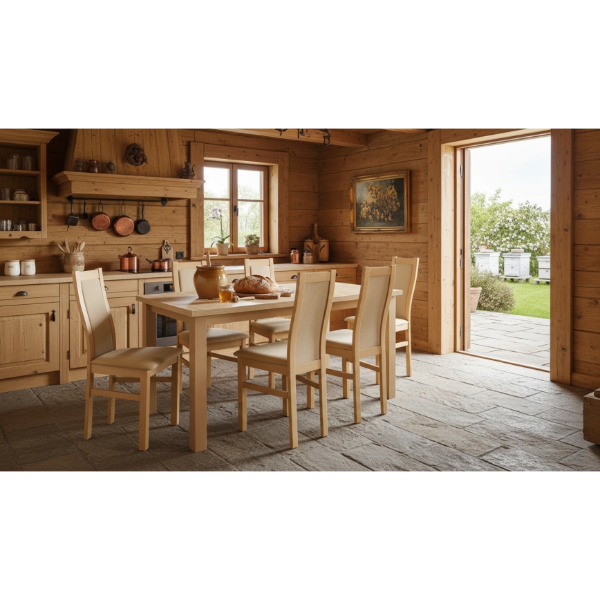 Rozkładany stół jadalniany LIAM dąb sonoma