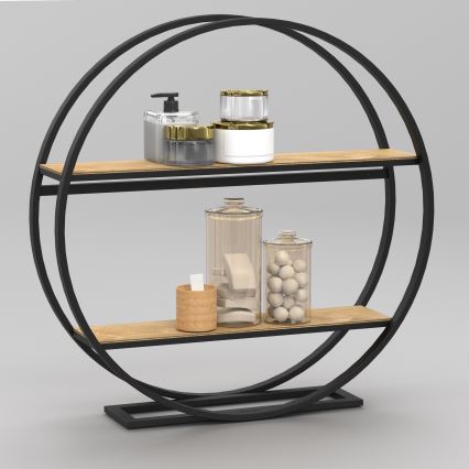 Stół składany SHELF śr. 62,5 cm dąb