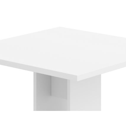 Stół STRAPO 68x68 cm biały