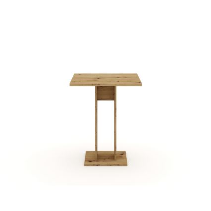 Stół STRAPO  68x68 cm dąb artisan