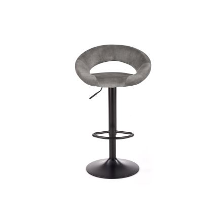 Stołek barowy 100x48 cm szary/antracyt