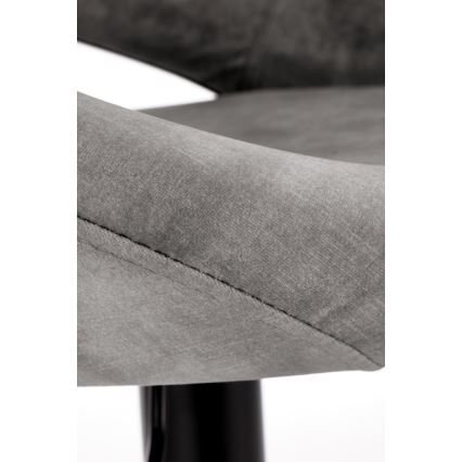 Stołek barowy 100x48 cm szary/antracyt