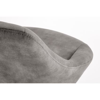 Stołek barowy 100x48 cm szary/antracyt