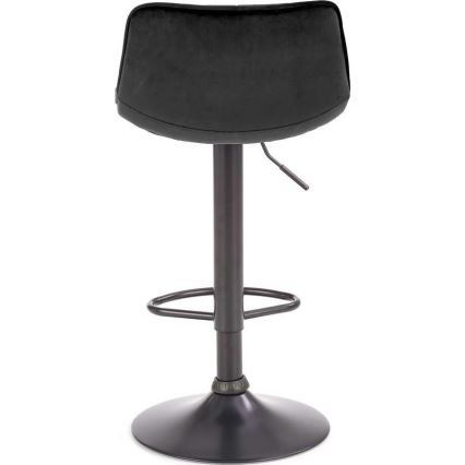 Stołek barowy 106x43 cm czarne