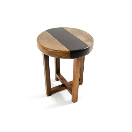 Stołek JOLO'JR 34x34 cm sosna