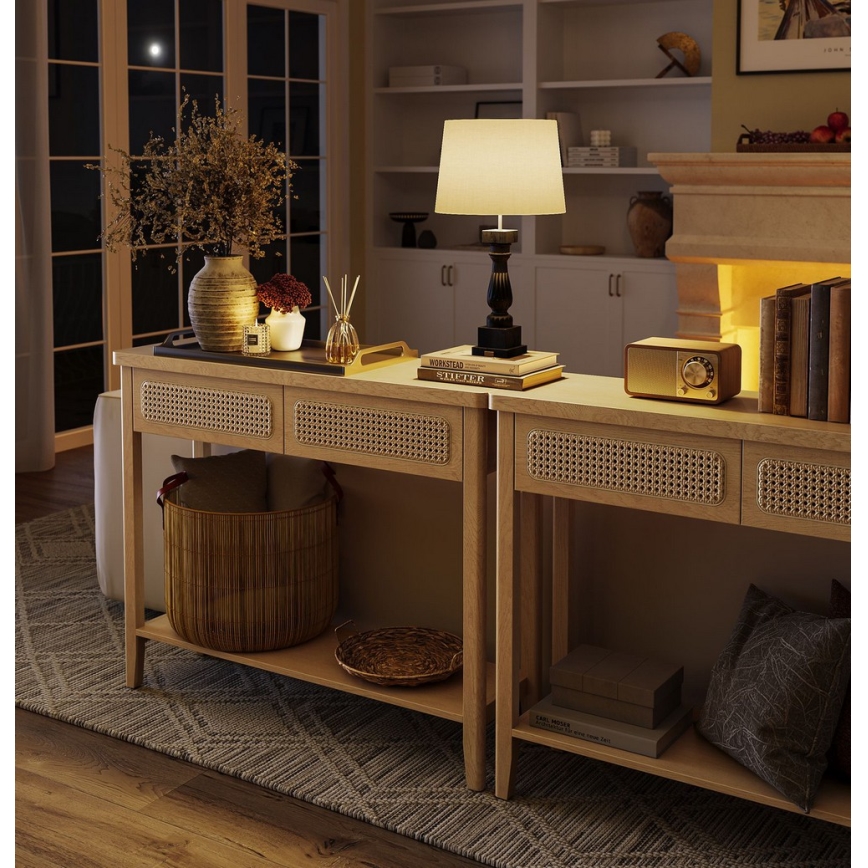 Stolik boczny FALKO brązowy