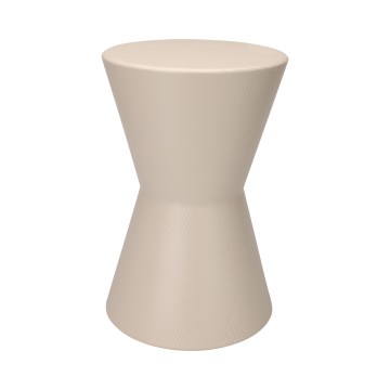 Stolik boczny PETIT śr. 29 cm kremowy