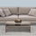 Stolik kawowy 42x110 cm brązowy