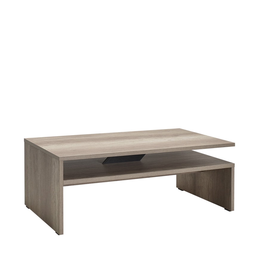Stolik kawowy 42x110 cm brązowy