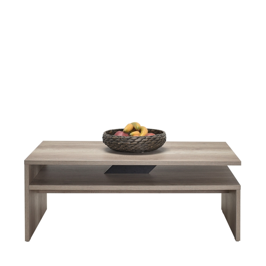 Stolik kawowy 42x110 cm brązowy