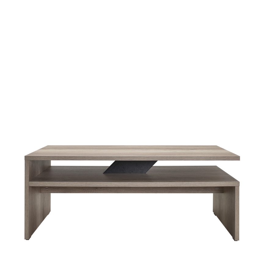 Stolik kawowy 42x110 cm brązowy