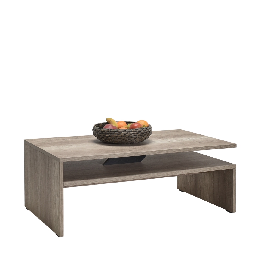 Stolik kawowy 42x110 cm brązowy