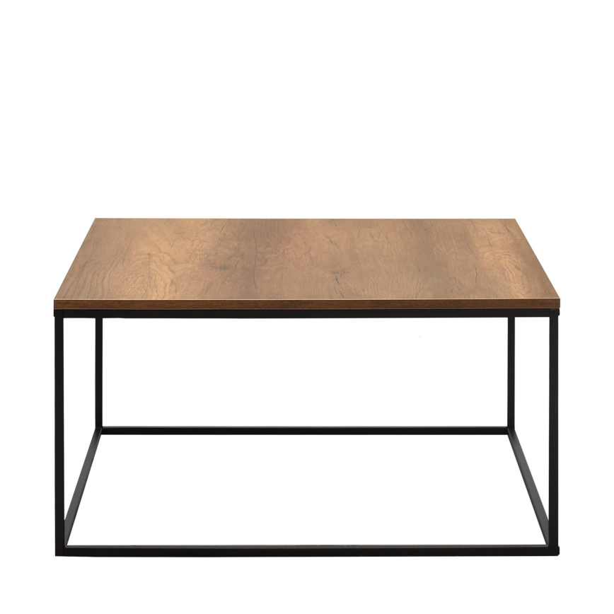Stolik kawowy 42x80 cm brązowy