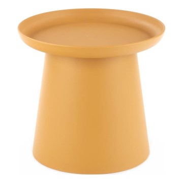 Stolik kawowy ALEXIS 46x50 cm pomarańczowy