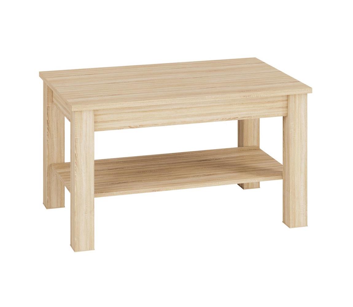 Stolik kawowy ARNIKA 57x103 cm brązowy