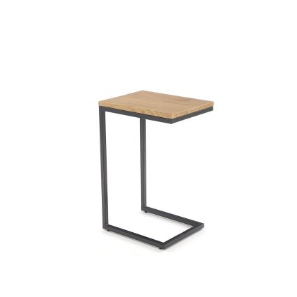 Stolik kawowy AURIA dąb/czarny