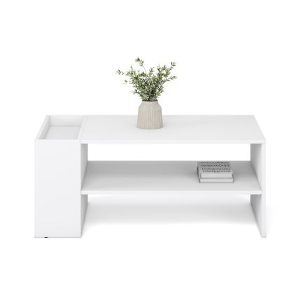 Stolik kawowy BELA 100x42 cm biały