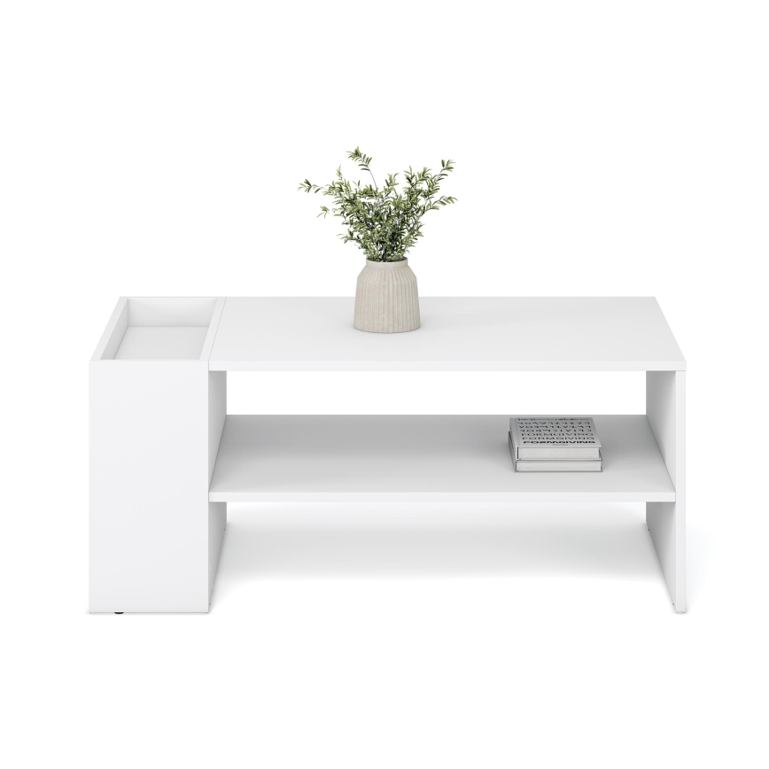 Stolik kawowy BELA 100x42 cm biały