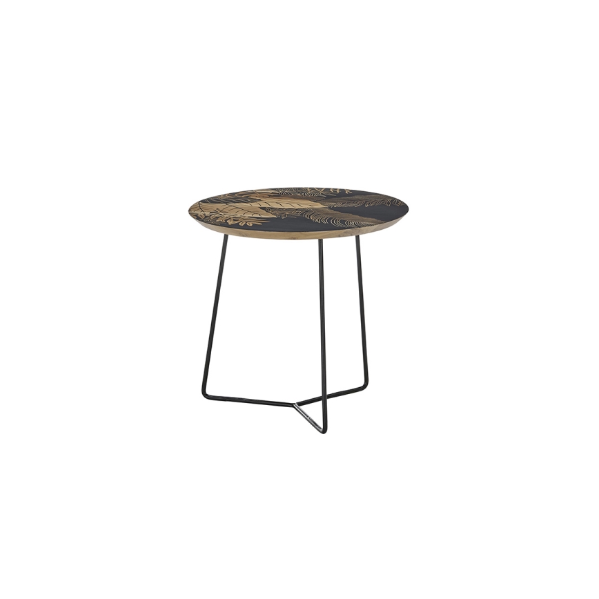 Stolik kawowy BRAVON z drewna mango