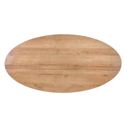 Stolik kawowy z szufladą CAROLINA 41 x 120 cm, dąb złoty/czarny