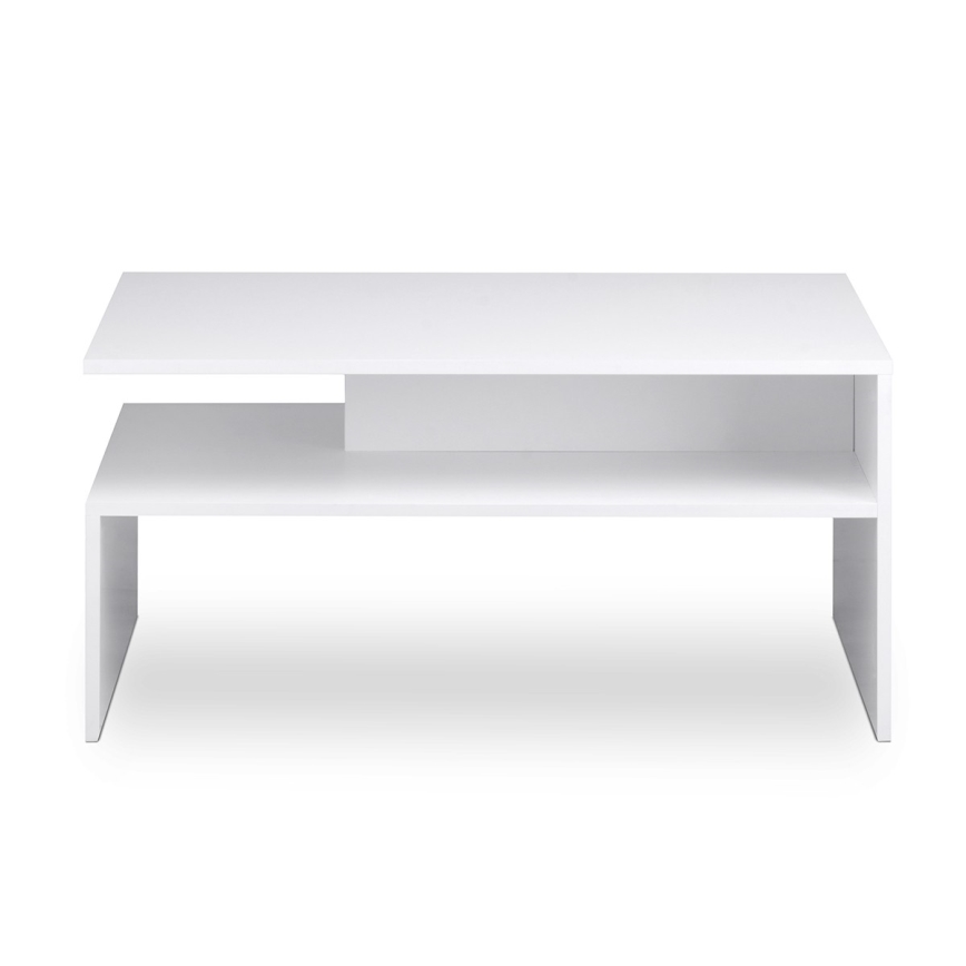Stolik kawowy DELCHI 45x90 cm biały
