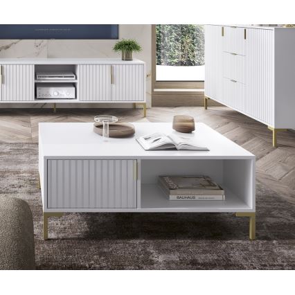 Stolik kawowy FLOP biały