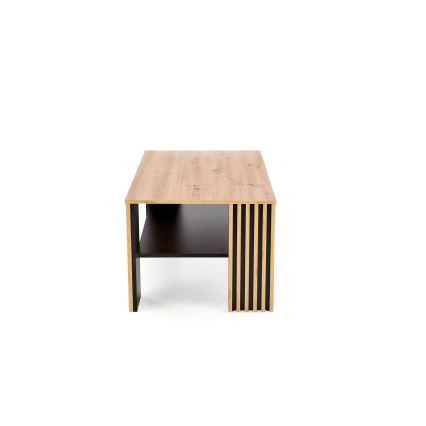 Stolik kawowy FORMA 110x65 cm brązowy/czarny