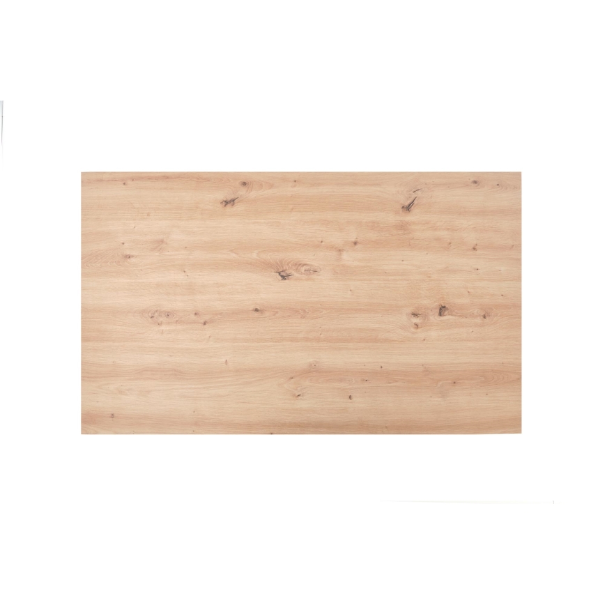 Stolik kawowy FORMA 110x65 cm brązowy/czarny