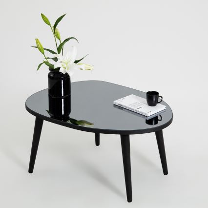 Stolik kawowy GUSTO 38x75 cm czarny