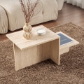 Stolik kawowy HARMONY 40x80 cm beżowy