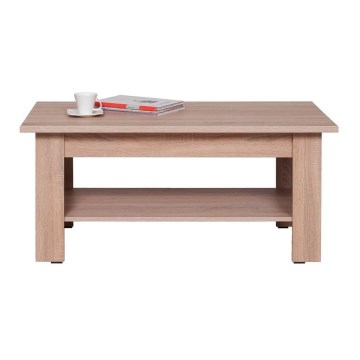 Stolik kawowy konferencyjny THEMO 50x66,5 cm dąb sonoma