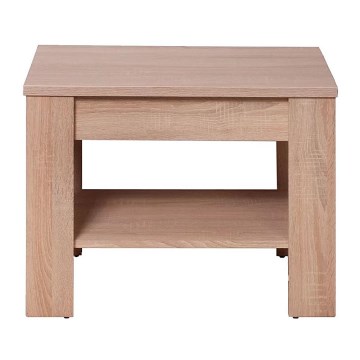 Stolik kawowy konferencyjny THEMO 50x75 cm dąb sonoma