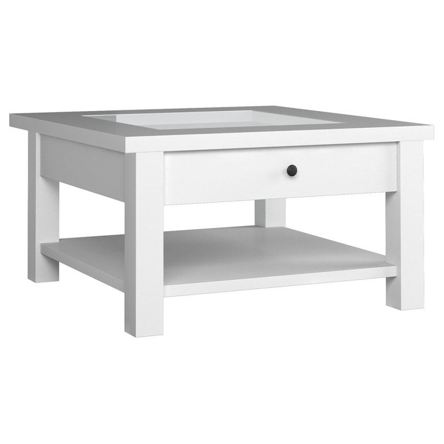 Stolik kawowy MARIME 54x93 cm biały